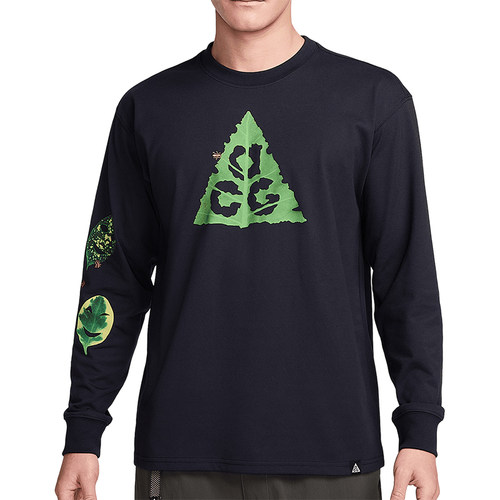 Nike/耐克正品春季新款男士针织印花宽松运动长袖HJ0803-010 - 图3