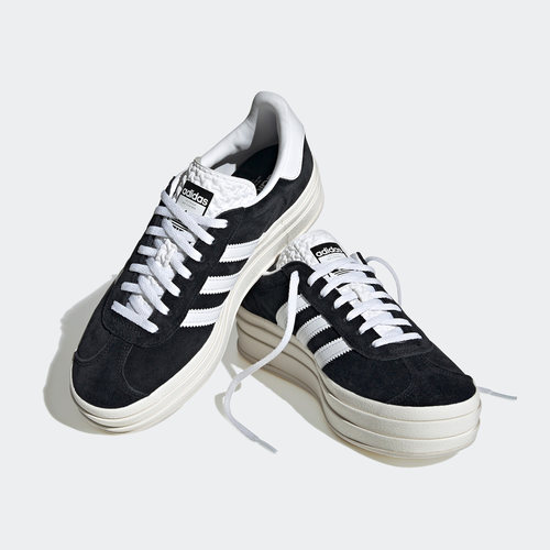 Adidas/阿迪达斯官方正品GAZELLE BOLD W 男女运动休闲鞋HQ6912 - 图1