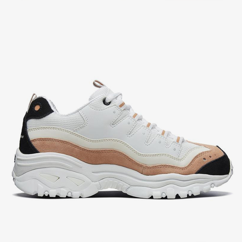 Skechers/斯凯奇正品新款女复古厚底熊猫鞋老爹鞋休闲运动鞋,淘宝优惠券,粉丝福利购,淘宝优惠卷