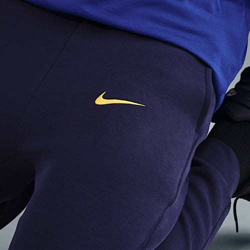 Nike/耐克正品男士Logo系带舒适束脚休闲运动长裤HJ6444-594 - 图1