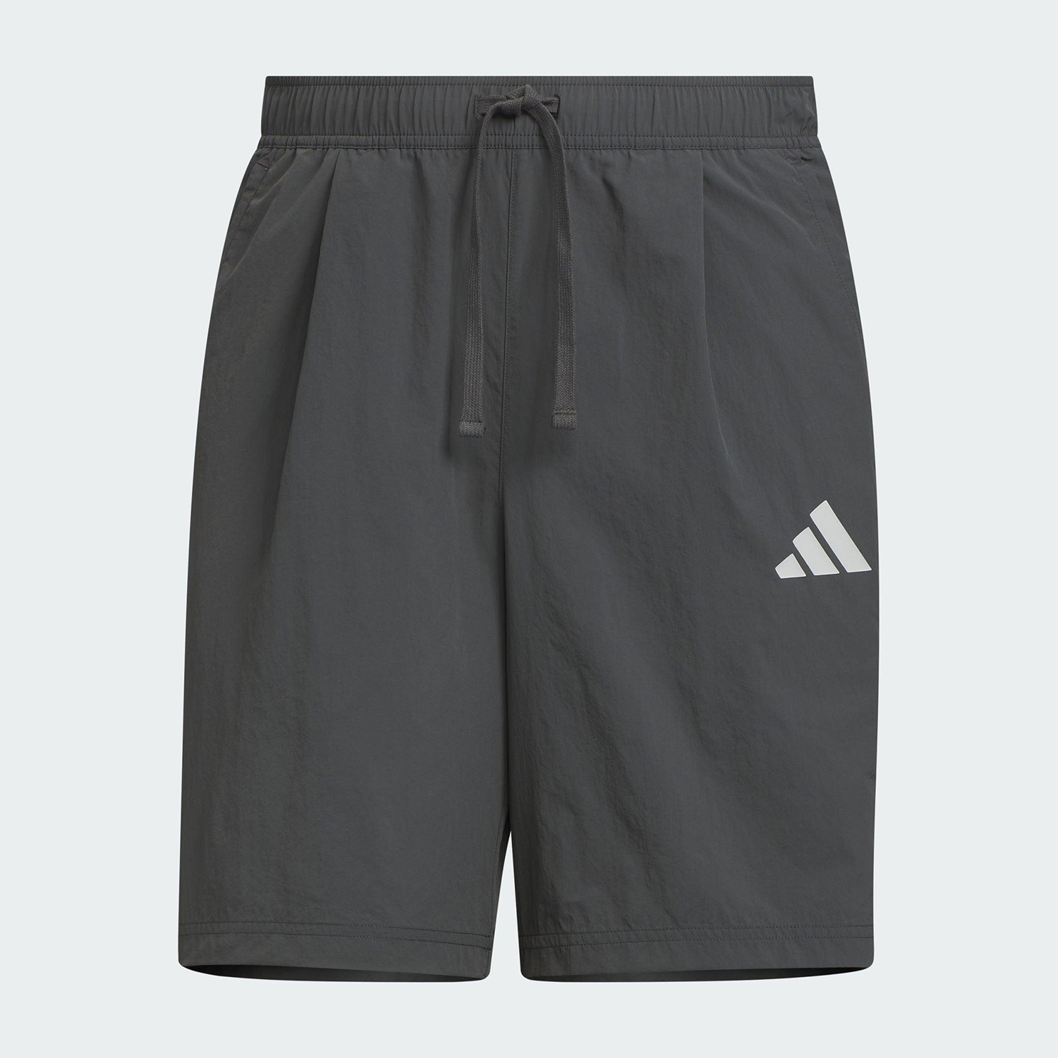 Adidas/阿迪达斯官方正品2025夏季款男士梭织运动训练短裤KF0134 - 图2