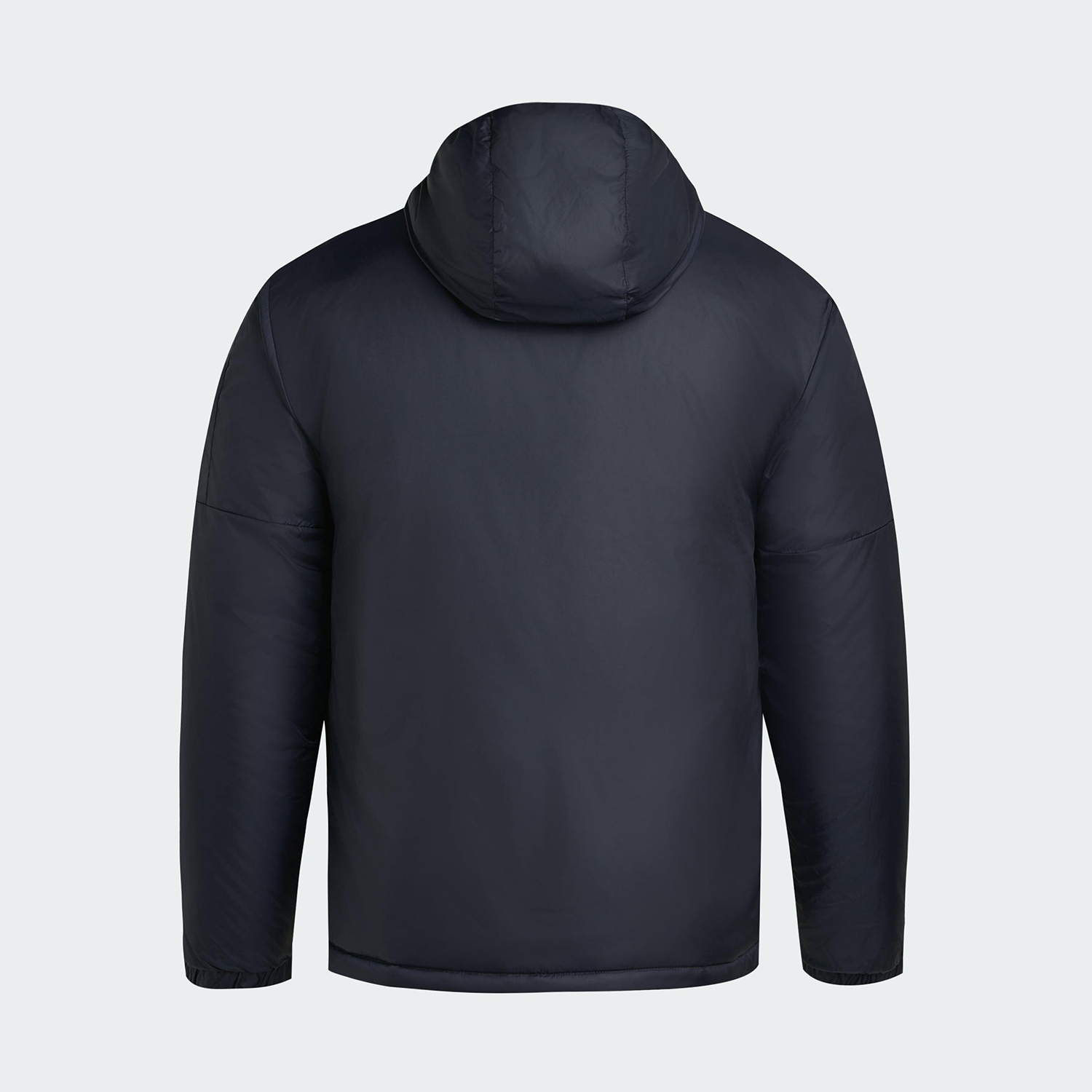 Adidas/阿迪达斯正品2025秋季款男士经典保暖运动连帽棉服KF6757 - 图2