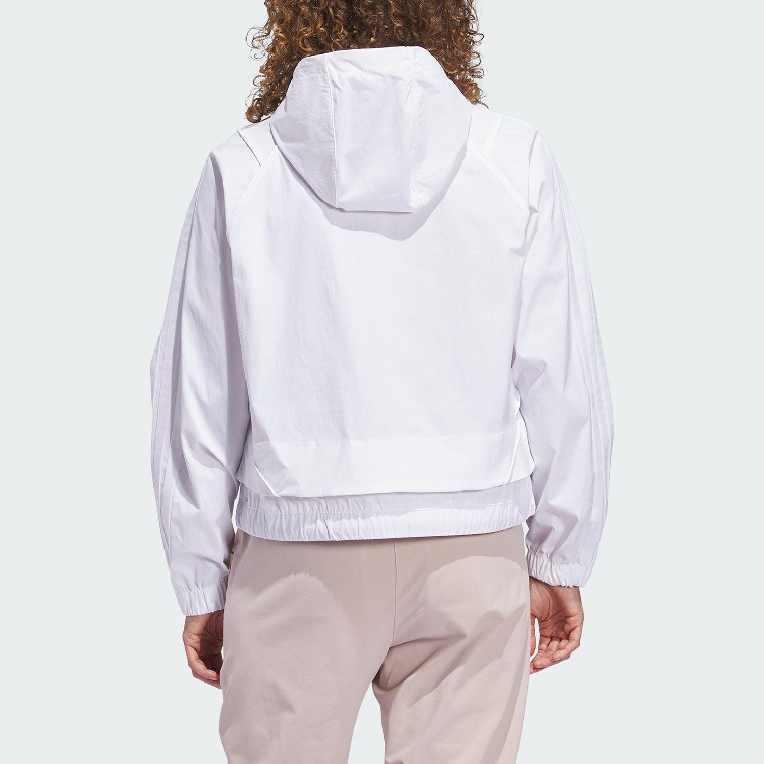 Adidas/阿迪达斯正品W BTC FZ HDY女士高尔夫运动外套JC9253 - 图0