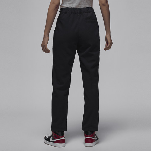 Nike/耐克正品JORDAN女士梭织直筒简约休闲长裤F百搭N5447-010 - 图0