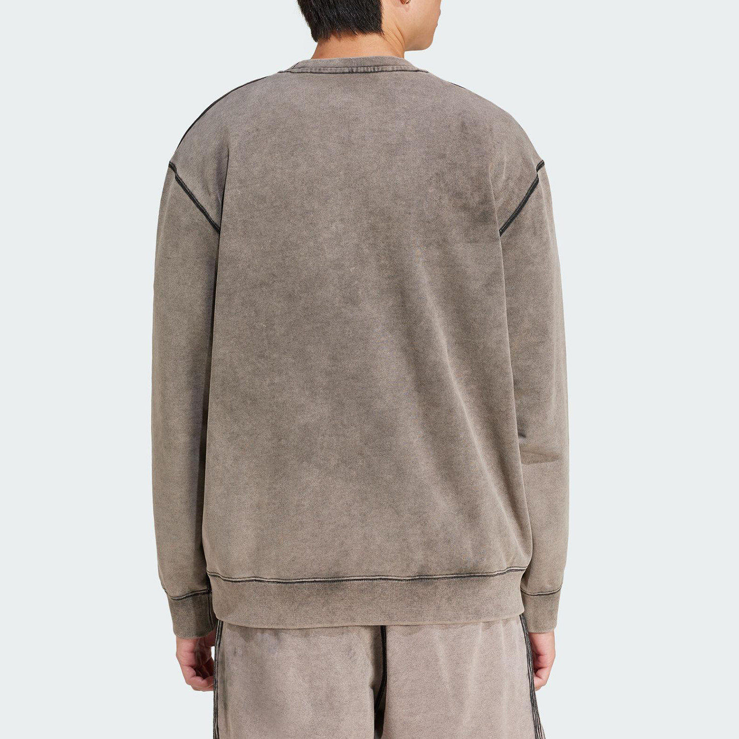 Adidas/阿迪达斯正品三叶草男士针织圆领卫衣套头衫JD0246,淘宝优惠券,粉丝福利购,淘宝优惠卷