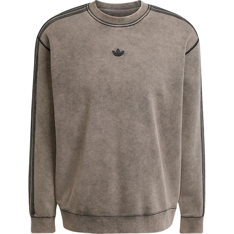 Adidas/阿迪达斯正品三叶草男士针织圆领卫衣套头衫JD0246,淘宝优惠券,粉丝福利购,淘宝优惠卷