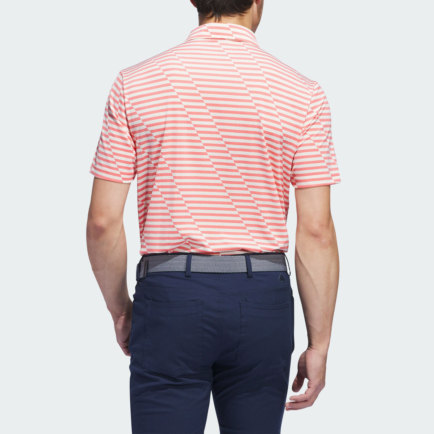 Adidas/阿迪达斯正品高尔夫运动男士条纹翻领POLO衫IQ2949,淘宝优惠券,粉丝福利购,淘宝优惠卷