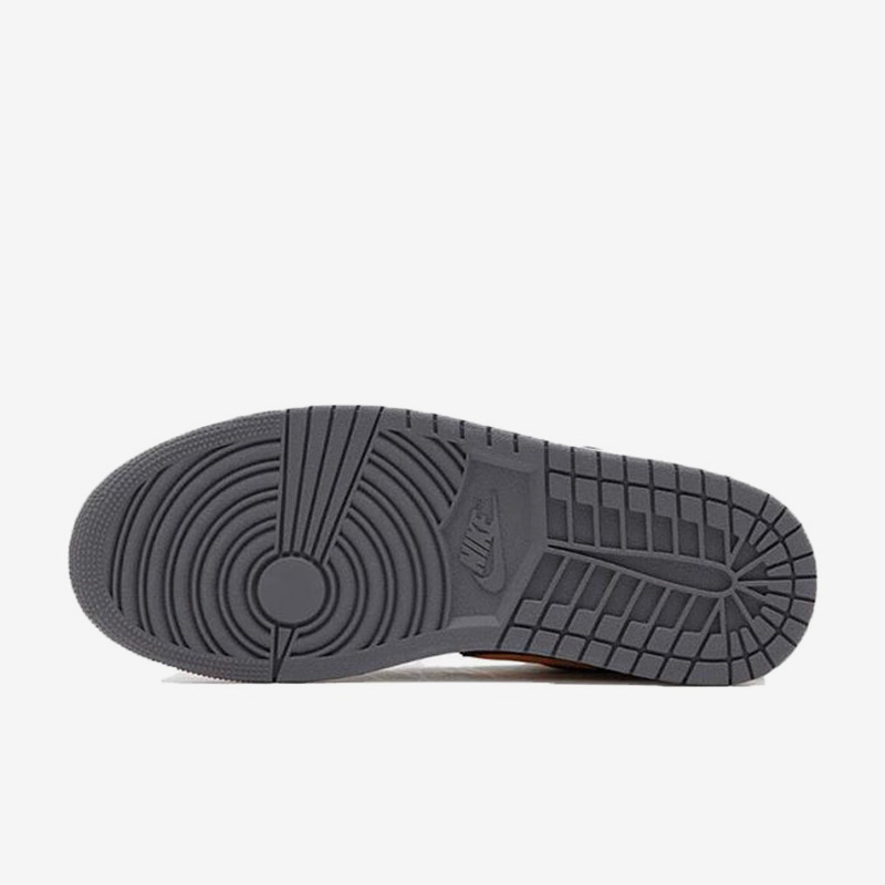 Nike/耐克Air Jordan 1 LowAJ1灰黑色男鞋低帮篮球鞋FN7308-008 - 图2