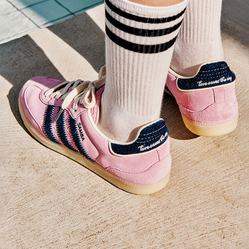 Adidas/阿迪达斯三叶草SambaOG男女低帮经典运动德训鞋板鞋IG4198 - 图0