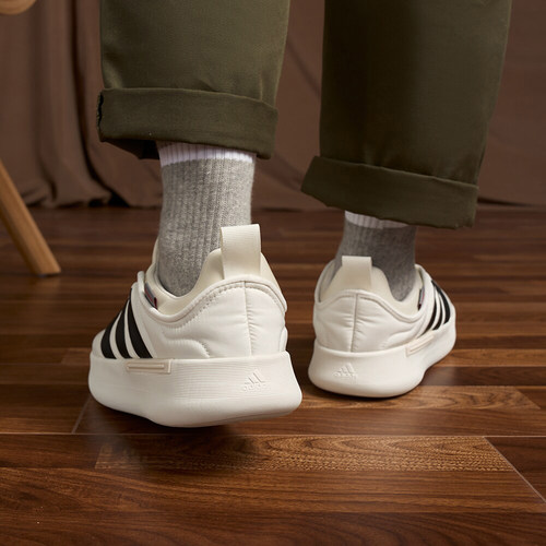 Adidas/阿迪达斯官方正品ADIPUFF男女时尚缓震保暖休闲鞋IG6813 - 图1