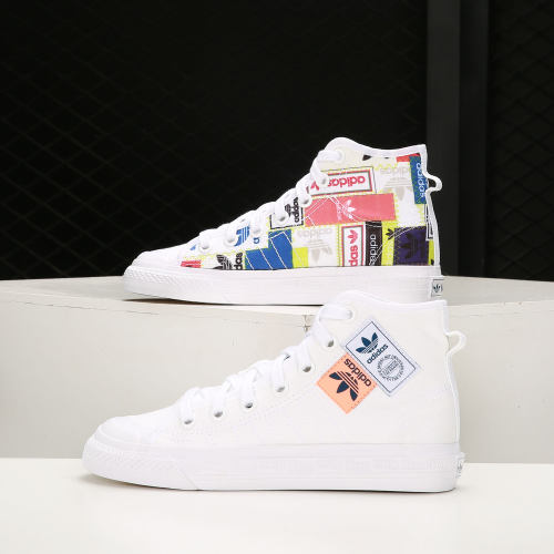 Adidas/阿迪达斯正品当季新款 NIZZA HI RF 男女经典运动鞋FX4028 - 图2