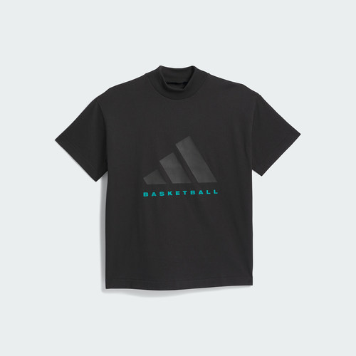 Adidas/阿迪达斯正品透气新款男女同款印花简约休闲短袖T恤JN6073 - 图2
