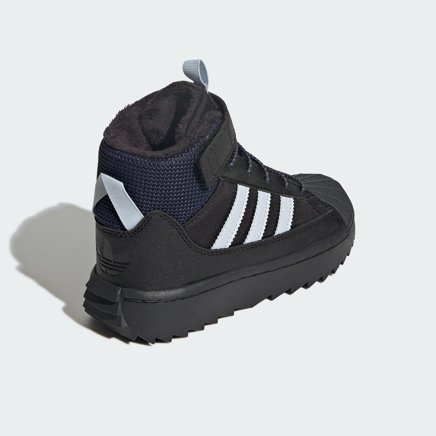 Adidas/阿迪达斯正品2025秋季款小童日常高帮魔术贴运动鞋JQ0344,淘宝优惠券,粉丝福利购,淘宝优惠卷