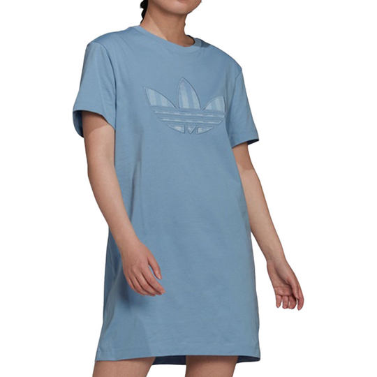Adidas/阿迪达斯正品 三叶草 夏季新款运动休闲女子连衣裙 H17958