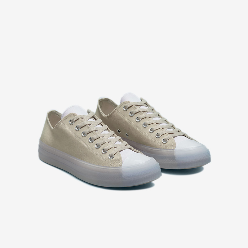 Converse匡威 新款男女款CX低帮果冻透明底板鞋运动帆布鞋171401C - 图1