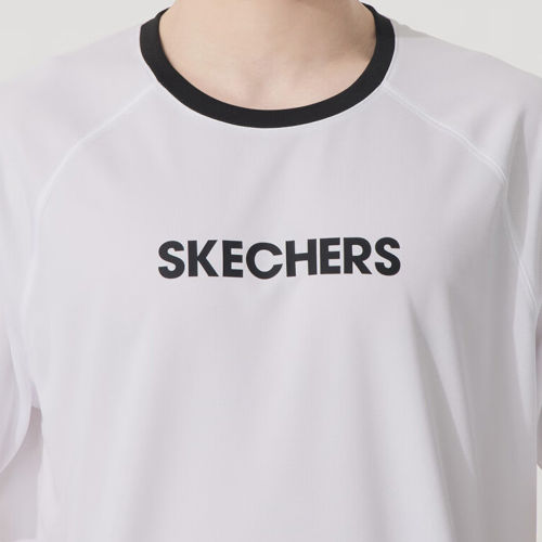 Skechers斯凯奇正品儿童款SS25运动透气短袖T恤P225U120-0019 - 图2
