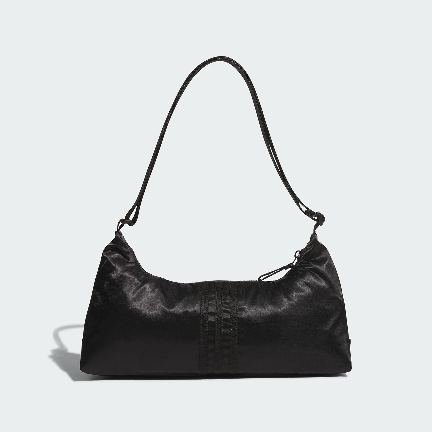 Adidas/阿迪达斯正品三叶草女士经典蝴蝶结法棍单肩挎包KC2770 - 图1