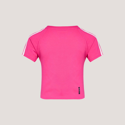 Adidas/阿迪达斯正品DANCE T-SHIRT女士修身短款短袖T恤KS0278 - 图2