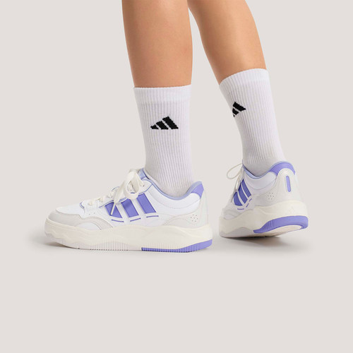 Adidas/阿迪达斯正品Lite Shuffle女士系带日常运动板鞋KH9026 - 图0