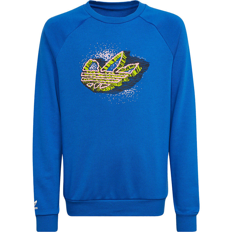 Adidas/阿迪达斯正品三叶草新款大童运动休闲圆领卫衣HL6874,淘宝优惠券,粉丝福利购,淘宝优惠卷