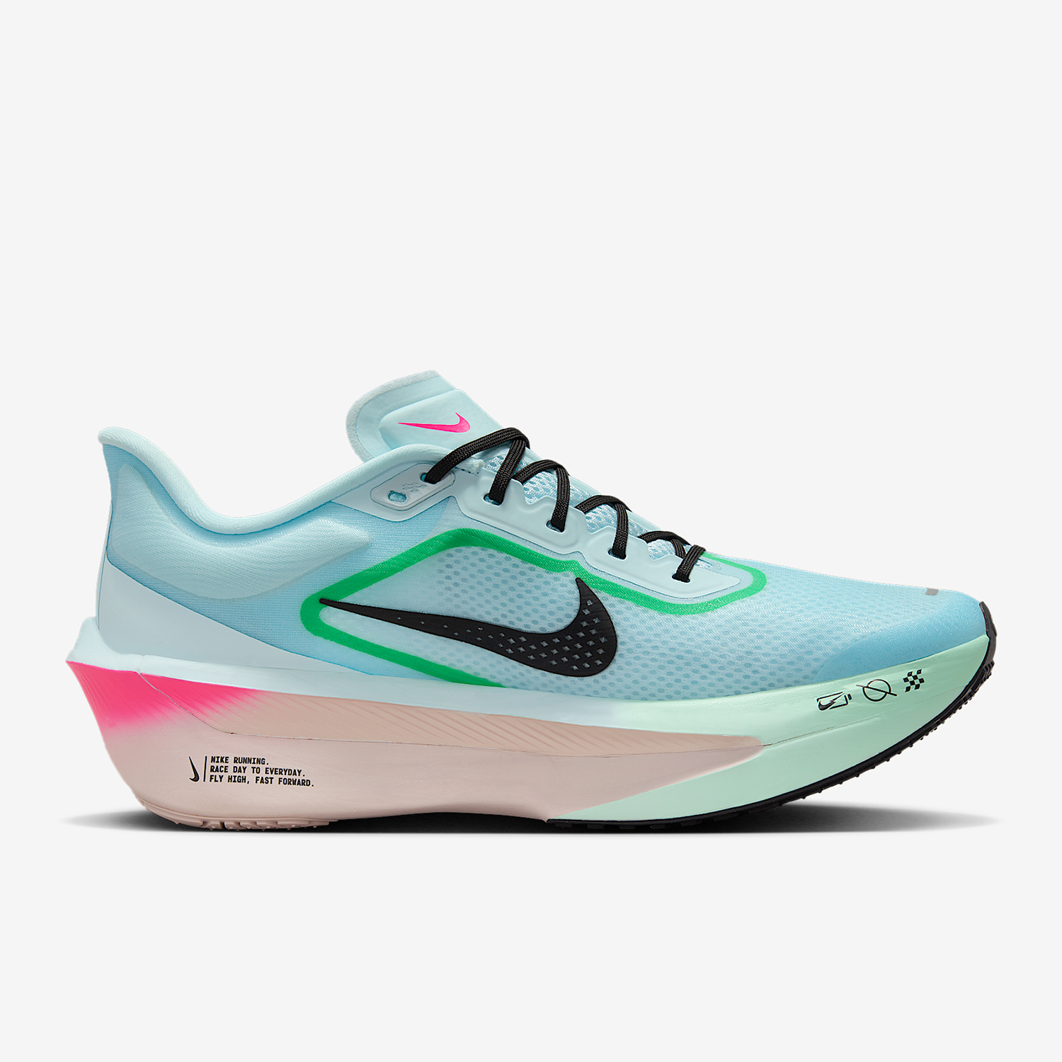 Nike/耐克正品Zoom Fly 6男士竞速公路经典运动跑步鞋FN8454-402 - 图1