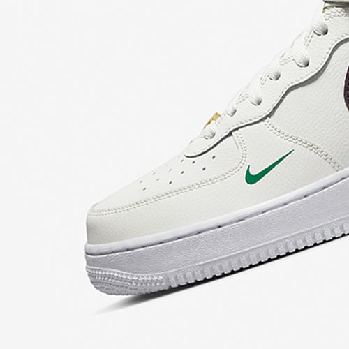 Nike/耐克正品Air Force 1男子休闲运动中帮板鞋DR9513-100 - 图0