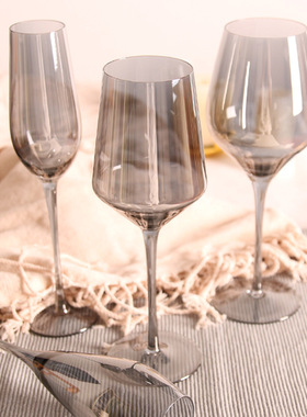 现货样板间高脚杯摆件水晶