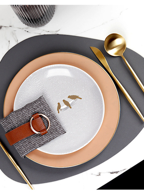 北欧样板间餐具软装设计