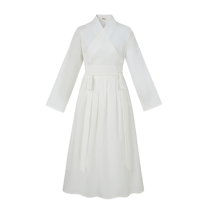 孤鲤汉服中衣中裤传统男女黑白色打底内搭春夏秋里衣交领衬裙日常,淘宝优惠券,粉丝福利购,淘宝优惠卷