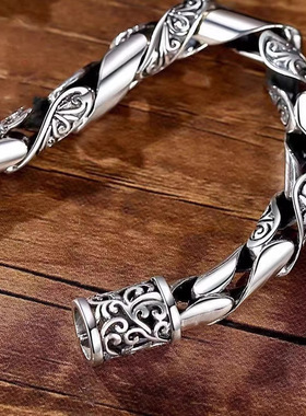 轻奢镂空男女士手链吉祥纹手链复