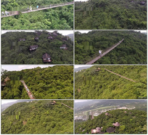 Video material of Yarong Tropical Forest Park Yarong Tropical Forest Park in Sanya Hainan Province