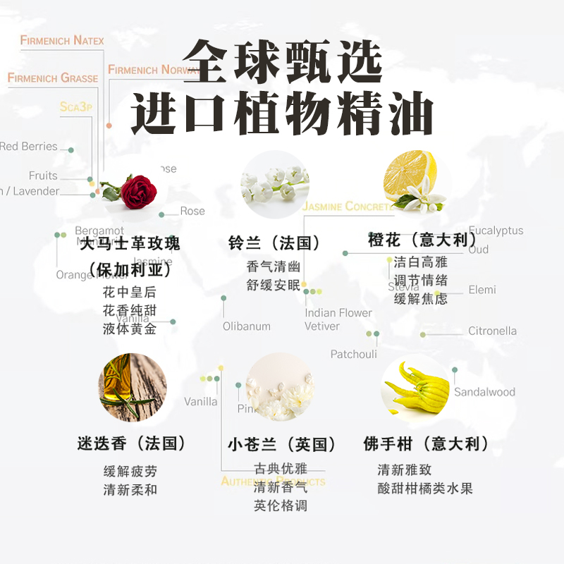 无火香薰室内持久家用小众高级卧室 盛亚泽家香熏香料