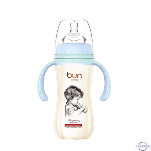 BUN贝优能PPSU奶瓶德国进口防胀气防呛奶嘴180ml240ml300ML正品 - 图3