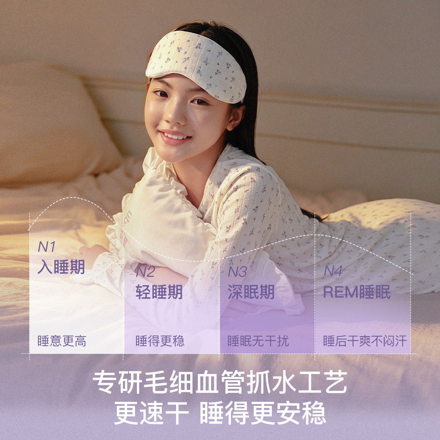 likeuu儿童莫代尔家居服呼呼睡衣