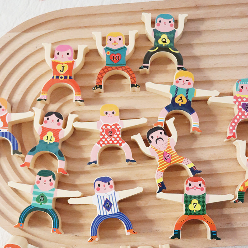 接亲游戏堵门道具层层叠罗汉小人玩偶积木堆堆高大力士平衡叠叠乐,淘宝优惠券,粉丝福利购,淘宝优惠卷