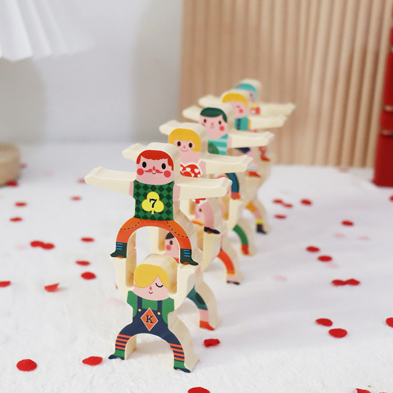 接亲游戏堵门道具层层叠罗汉小人玩偶积木堆堆高大力士平衡叠叠乐,淘宝优惠券,粉丝福利购,淘宝优惠卷