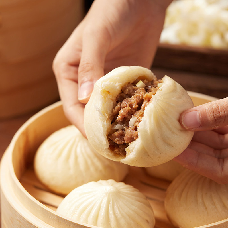 任选4件】扬州富春笋肉包大肉包鲜肉包三丁包猪肉烧麦烧卖,淘宝优惠券,粉丝福利购,淘宝优惠卷