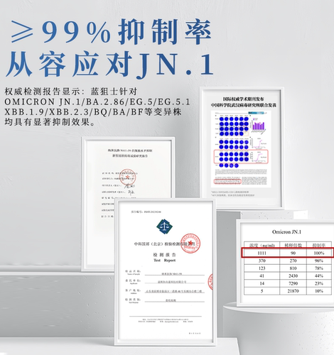 蓝帆蓝狙士纳米抗体防护喷剂免疫球蛋白鼻腔喷雾儿童学生液体口罩