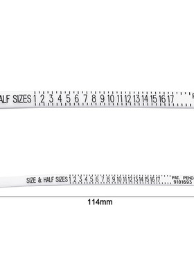 美码戒指尺戒指圈软尺戒圈测量环