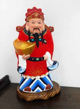 天津泥人张彩塑家居装饰摆件