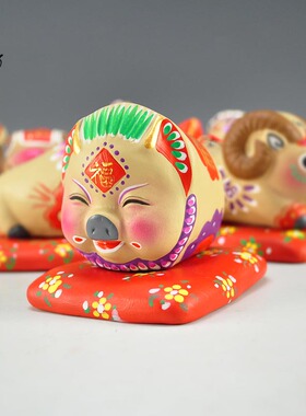 泥人红泥坊生日礼物十二生肖