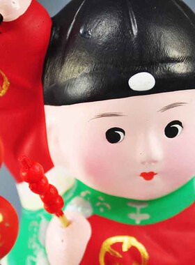 天津泥人张彩塑红泥坊喜庆礼物