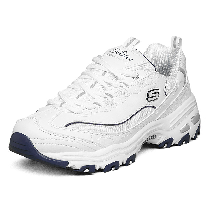 skechers春夏季款小白熊运动鞋女鞋 skechers斯凯奇蔚亚时尚休闲鞋