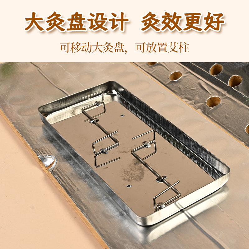 竹制艾灸枕腰椎艾灸盒随身灸腰部专用艾灸仪器具家用颈椎腹部熏蒸,淘宝优惠券,粉丝福利购,淘宝优惠卷