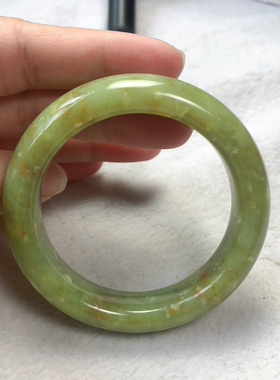 岫玉辽阳手镯54圈口