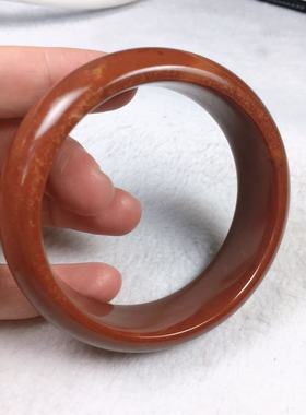 佘太红石英岩玉手镯保真包邮