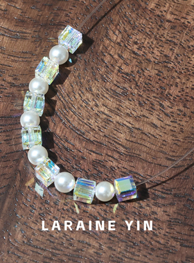 【买3免1】925纯银小蛮腰珍珠项链女 隐形链条轻奢高级感气质脖饰