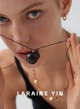 LARAINE YIN原创设计叠戴串珠项链 小众高级感精致百搭锁骨链