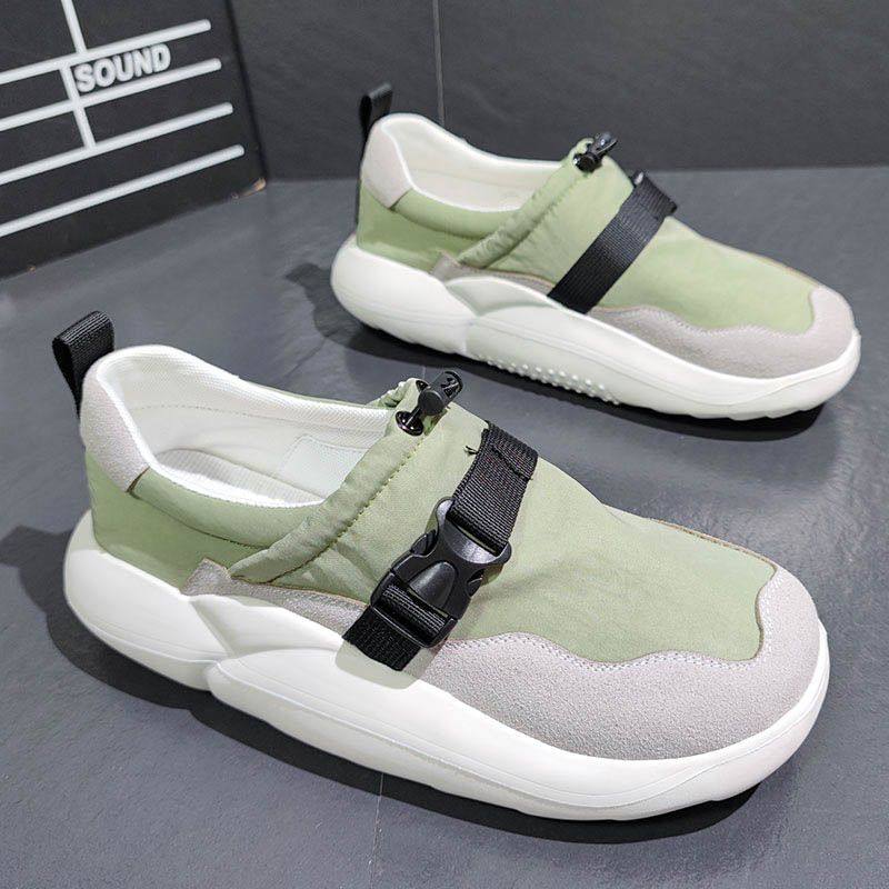 秋季新款男士布鞋休闲鞋小丑鞋男网红一脚蹬男鞋网红鞋子男潮鞋,淘宝优惠券,粉丝福利购,淘宝优惠卷