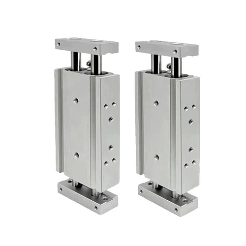 气立可滑台气缸STX10/16/20/25/32X10X20X25X30X40X50X75X100-ST2 - 图3